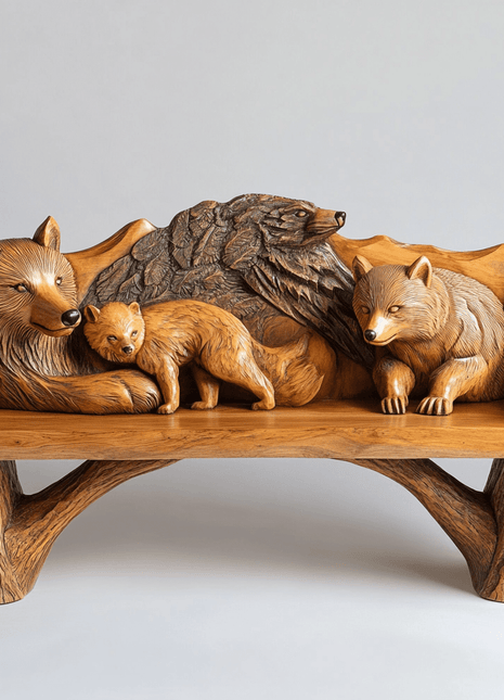 Forest Family Bench - Iconic Benches