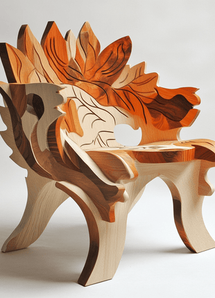 Forest Flame Throne - Iconic Benches