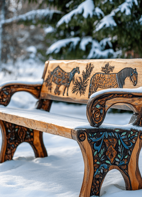 Horses Bench - Iconic Benches