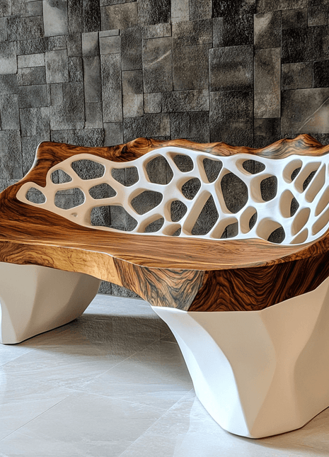 Sculpted Harmony Bench - Iconic Benches