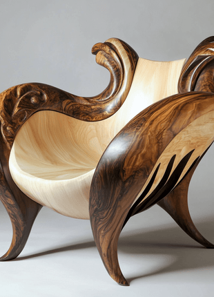 Wings of Elegance Chair - Iconic Benches